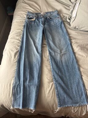 Reformation Val 90s mid rise straight jeans